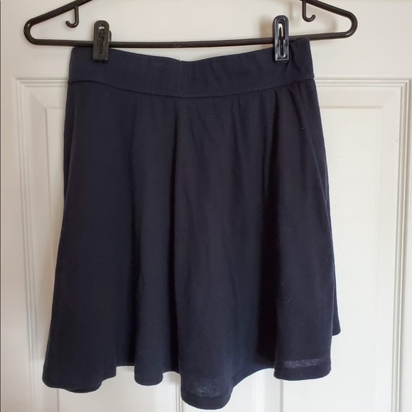 Hollister Navy Blue Flowy Mini Skirt - Picture 5 of 5